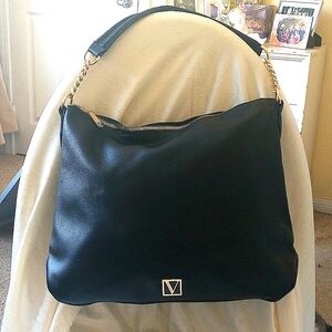 Victoria's Secret Black Purse Bag Tote